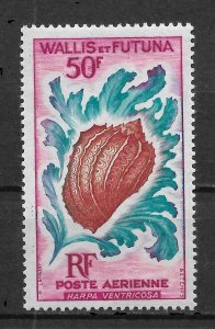 Wallis & Futuna 1963, Air Mail, Sea Shell, Scott # C18, VF MNH** (RMD-8)