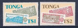 Tonga Scott # 549 - 550 MH
