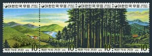 Korea South 954 ad strip,MNH.Michel 970-973. Forest & Water Resources,1975.