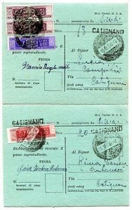 Parcel Post - Two parcel arrival notices (US support)