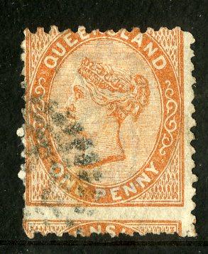 QUEENSLAND 57 USED (MISPERF) SCV $10.00 BIN $4.00 ROYALTY