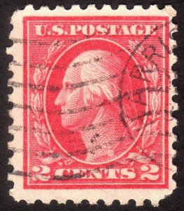 1914, US 2c Washington, Used, Scott #425