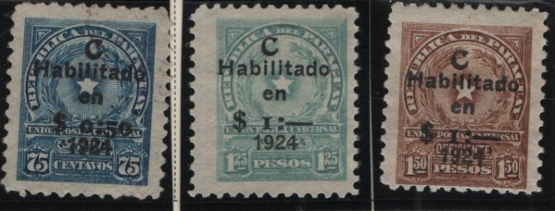 PARAGUAY L3-5 USED F/VF