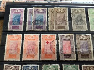 French Colonies Guinea mounted mint & used stamps duplication A12946