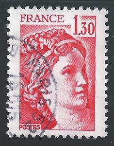 France #1665 1.30fr Sabine, after David