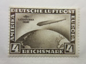 GERMANY, Scott: C39 ZEPPELIN, MINT HINGED, Lot31, Cat $250