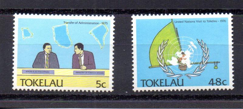 Tokelau #151,154 MNH