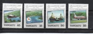 Vanuatu 368-371 MNH