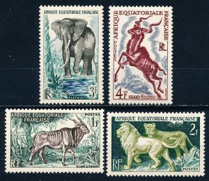 French Equatorial Africa #195-198  Set of 4 MH