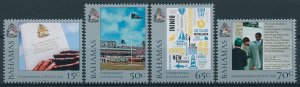 Bahamas Stamps 2023 MNH Independence 50th Anniv Flags Constitution 4v Set