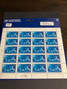 Scott# 3354-33 cent-NATO 50th Anniversary-Sheet Of 20 Stamps-MNH-1999-NIP-US