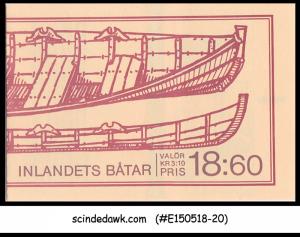 SWEDEN - 1988 BOATS & SHIPS - STAMPBOOKLET