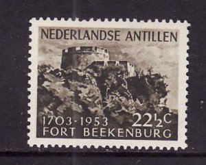 Netherlands Antilles-Sc.#230-Unused light hinged set-Fort Beekenburg-1953-