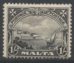 Malta Scott 141 - SG166, 1926 George V 1/- MH*