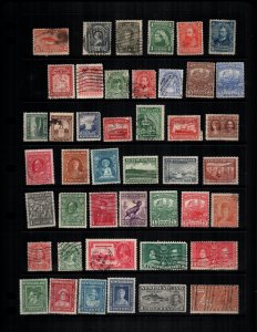 Newfoundland  42 diff Used and mint  hinged