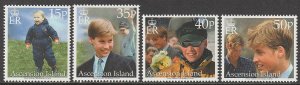 EDSROOM-13783 Ascension 755-8 MNH 2000 Complete Prince William 18th Bday CV$7.50