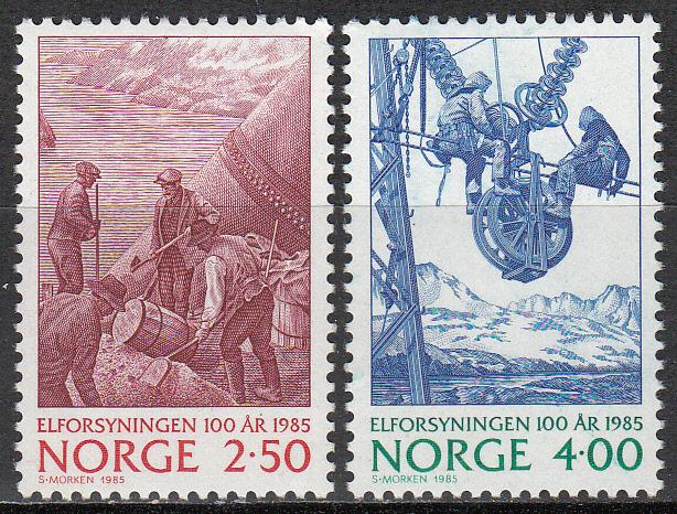Norway 865-866 MH CV $3.25