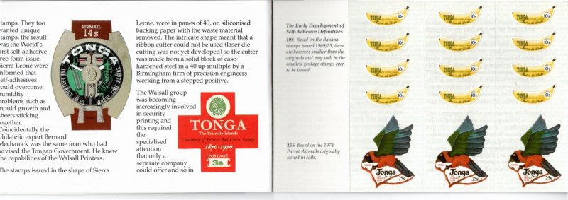 Tonga 1994 MNH Sc 870 souvenir booklet