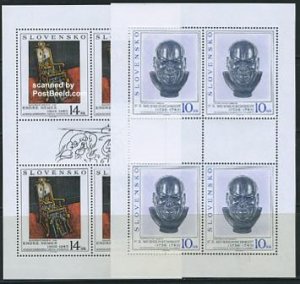 Slovakia 1996, Art 2 m/s (= 4 sets), MNH