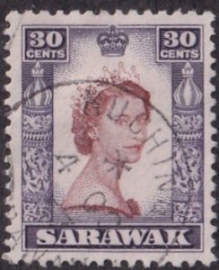 Sarawak #207 Used