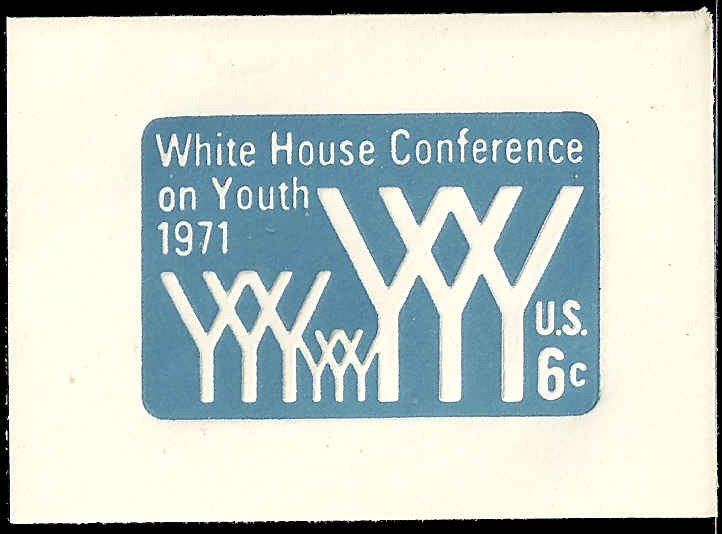 US - #U555 - Unused - Cut Square - SCV-0.70