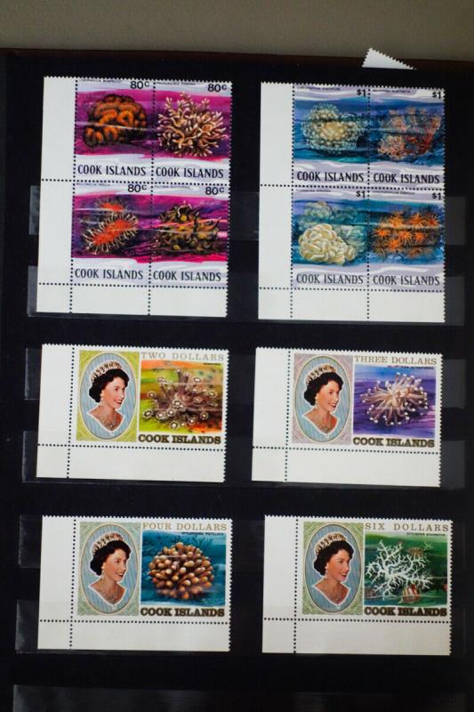 Cook Islands Stamps Mint NH 1970's-1990's Sets S/S varieties