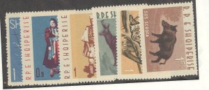 Albania #631/641  Multiple