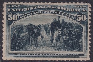 #240 Mint LH, VF (CV $450 - ID46245) - Joseph Luft