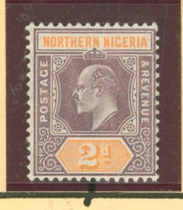 Northern Nigeria #21 Mint (NH) Single (King)