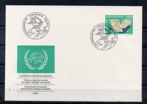 SWITZERLAND - FDC - 1983 - DUTY PAYED STAMP - AUG 22th 1983 IN BERN -
