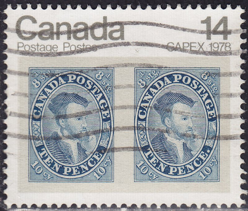 Canada 754 Jacques Cartier CAPEX '78 14¢ 1978