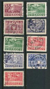 Sweden #239-47 Used