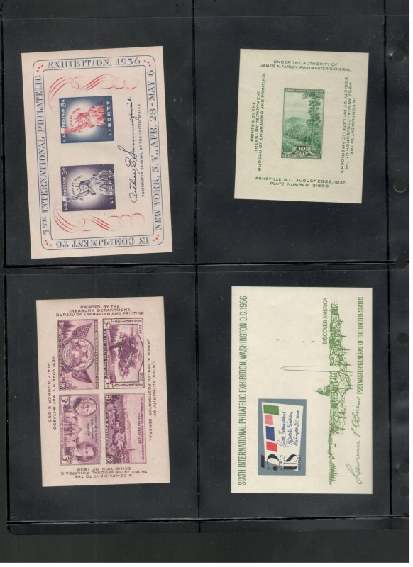 US SOUV SHEET COLLECTION, MNH