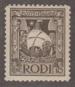 Italy Rhodes - Aegean Islands Scott #16 Stamp - Mint Single