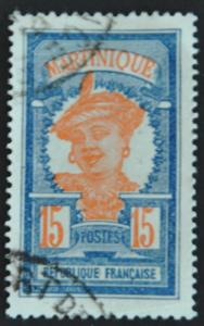 DYNAMITE Stamps: Martinique Scott #72  USED