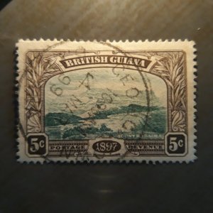 British Guiana 154  1898   5c  VF used