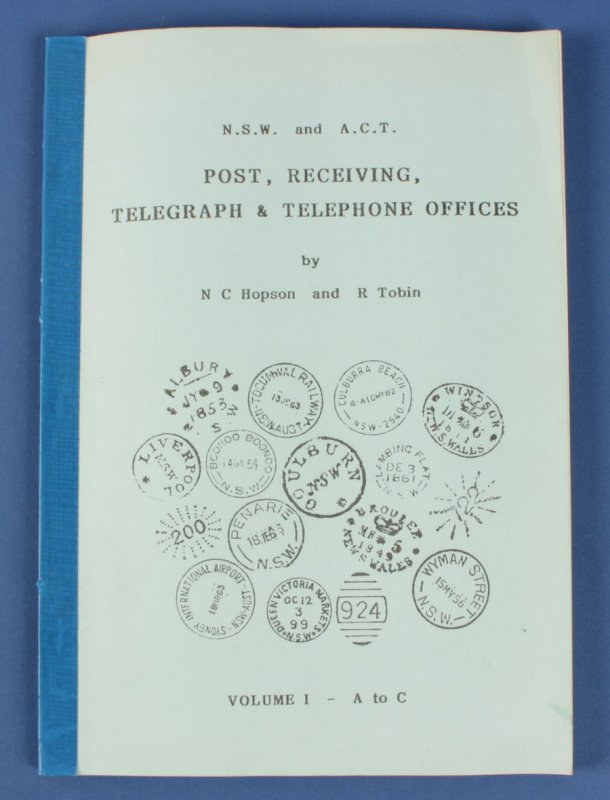 AUSTRALIA - NSW & ACT Post, Receiving Telegraph & Telephone Offices. 