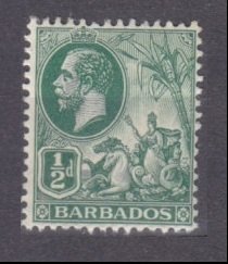 1912 Barbados 86 King George V