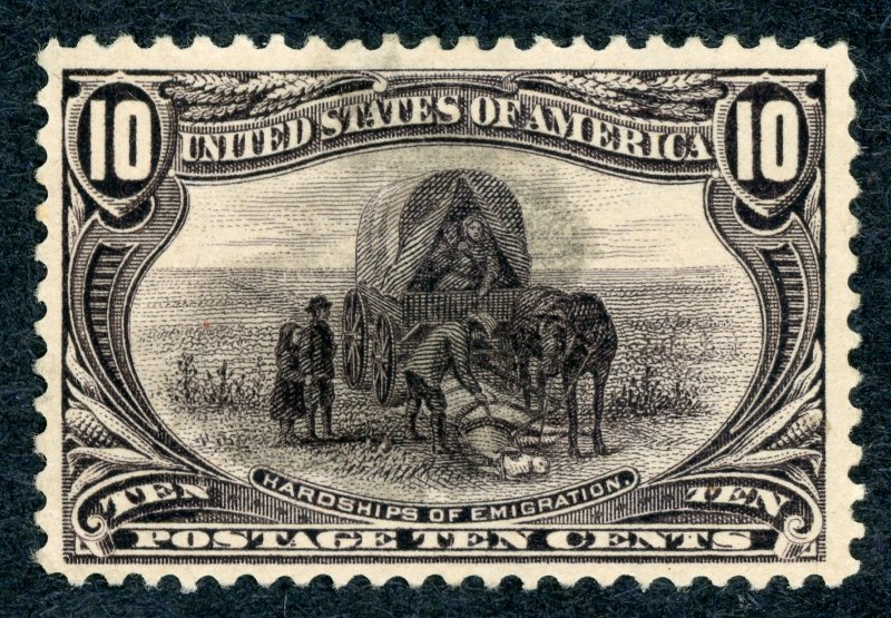 #290 – 1898 10c Trans-Mississippi Exposition. Unused No Gum.