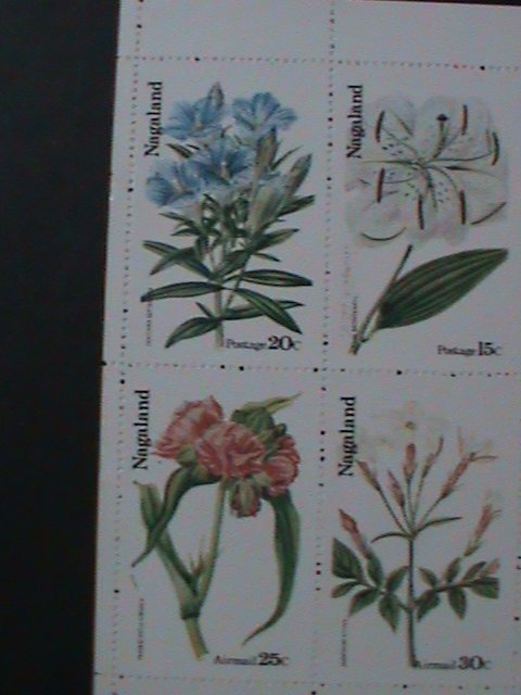 ​NAGALAND- LOVELY WILD FLOWERS -MNH VF-EST. VALUE $12 WE SHIP TO WORLDWIDE