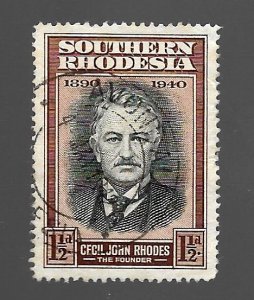 Southern Rhodesia 1940 - U - Scott #58 *