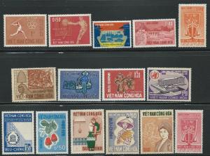 Viet Nam   14 Different  Mixture  MNH