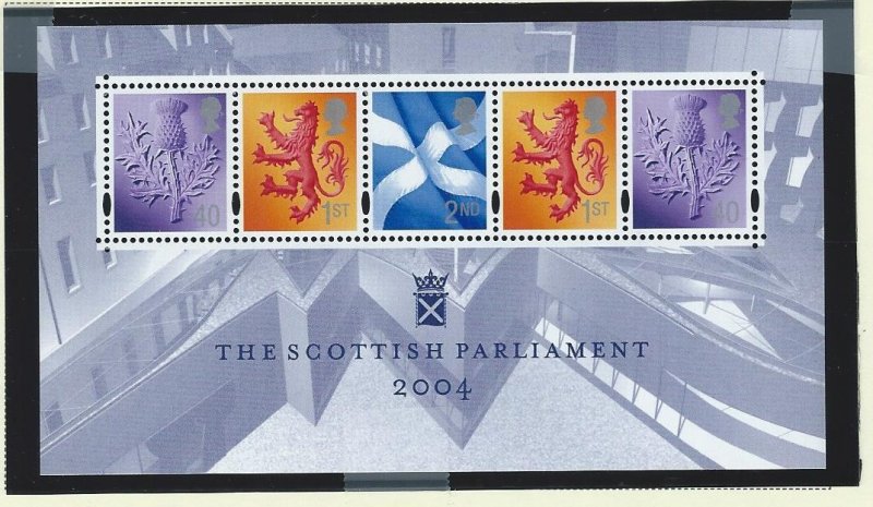 Great Britain Scotland souvenir sheet  MNH sc 24a