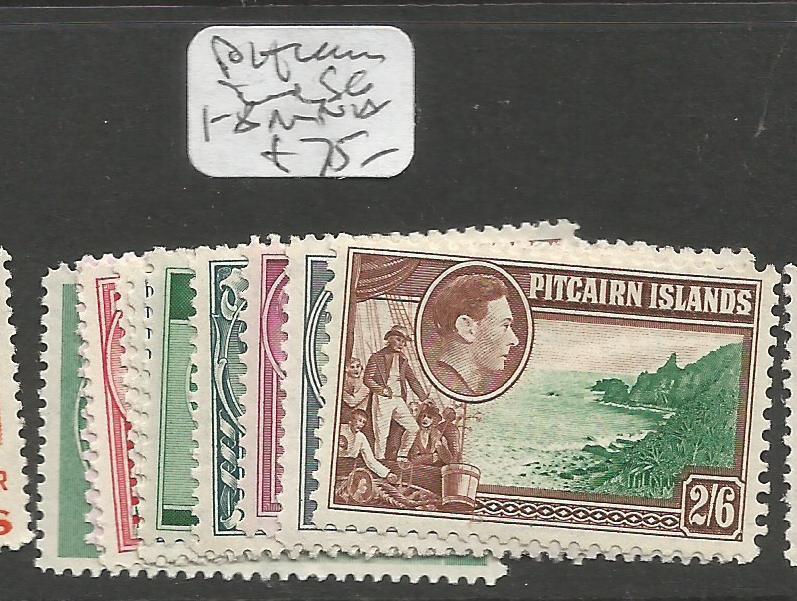 Pitcairn Island SG 1-8 MNH (10cpr)