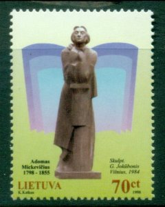 Lithuania 1998 Adam Mickiewicz Poet MUH