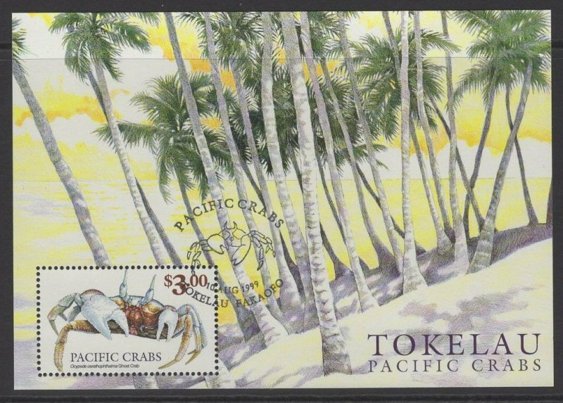 TOKELAU ISLANDS SGMS294 1999 CRABS FINE USED