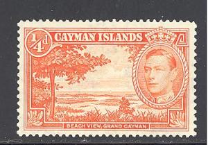 Cayman Islands Sc # 100 mint never hinged  (DT)