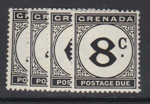 GRENADA, Scott J15-J18, MNH