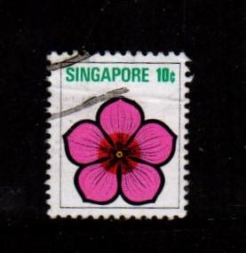 Singapore - #191 Madigascar Periwinkle - Used