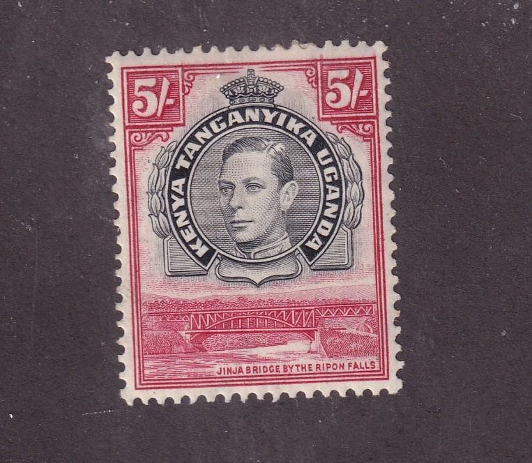 K.U.T. # 83 VF-MH KGV1 5sh CAT VALUE $35